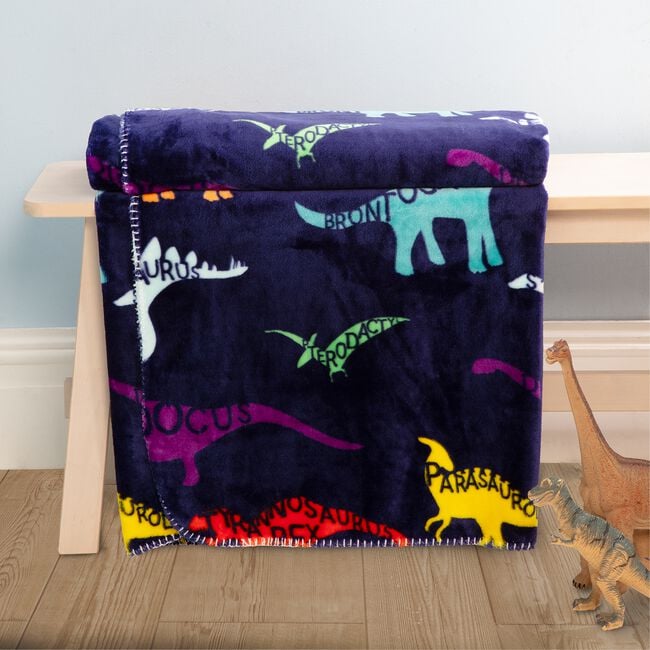 Dino Days 120cm x 150cm Throw