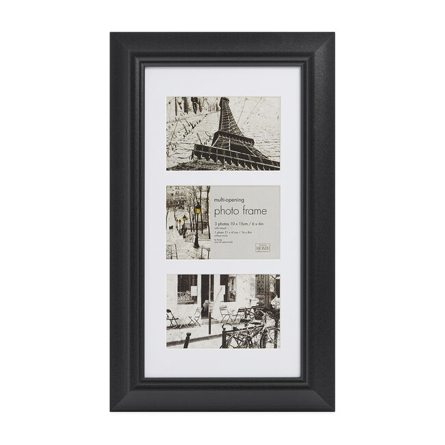 4x6 SIMPLY BLACK Photo Frame