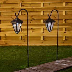 Solar Coach Lantern Lights Set of 2