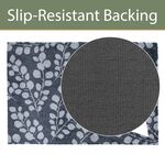 JVL Branches Black/Grey Mega Mat 50cm x 75cm