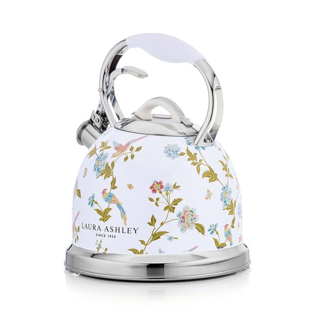 Laura Ashley Elveden White Stove Top Kettle 2.5L