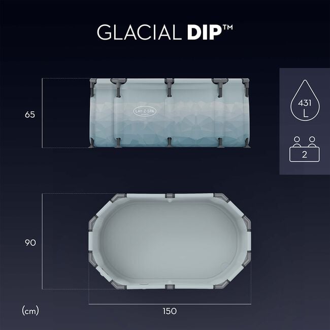 Lay-Z-Spa Ice Bath Tube