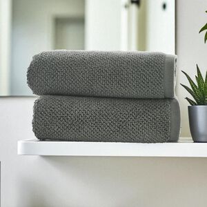 DEYONGS ROMEO 450GSM QUIK DRY CHARCOAL 2PK F/cloth