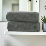 DEYONGS ROMEO 450GSM QUIK DRY CHARCOAL 2PK F/cloth