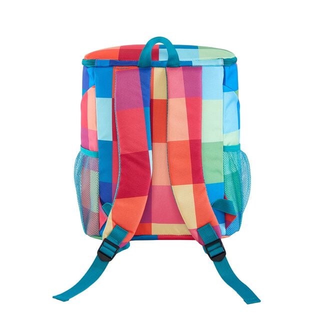 Millie & May Summer Check Cooler Backpack