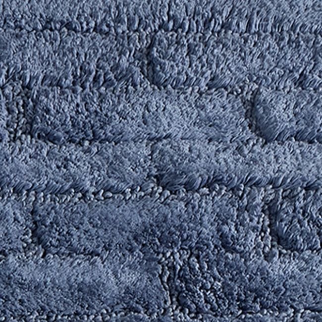 COTTON BRICK PETROL 50x80 Bath Mat
