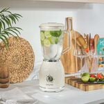 SALTER RETRO CREAM 1.5L Glass Jug Blender