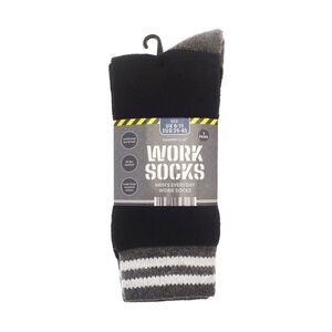 Work Socks Recycled Cotton 3 Pack