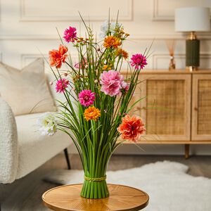 Bloomvibe Coral Floral Bouquet