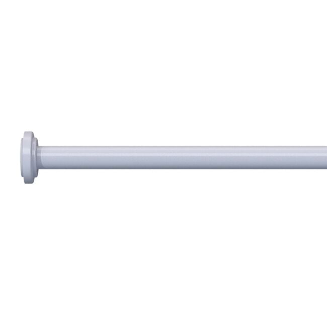 Extendable Tension Rod White 70-120cm