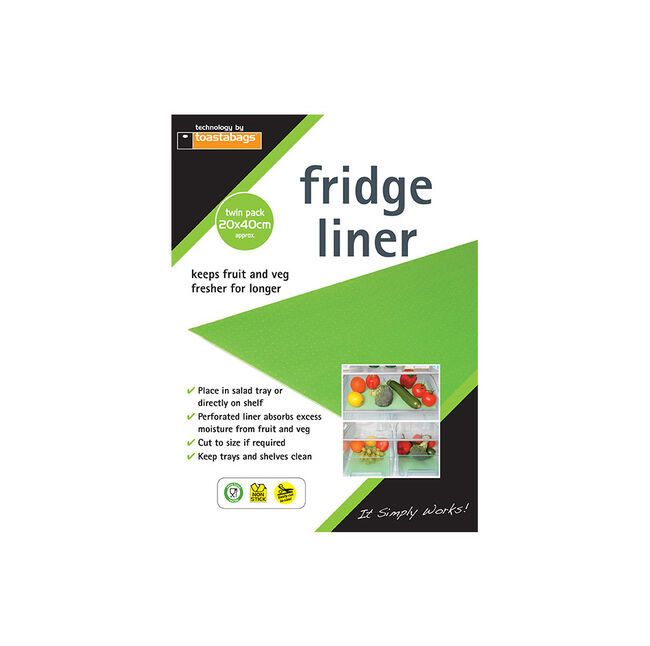 Toastabags 2 pack 20x40cm Fridge Liner