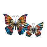 Butterflies Wall Art Set of 2