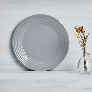Typhoon Living Dinner Plate- Grey