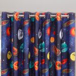 BLACKOUT & THERMAL FAR OUT MULTI 66x72 Curtain