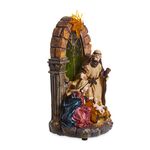 Light Up Christmas Star Nativity Scene