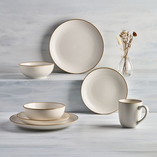 Wensley Calico 16 Piece Dinner Set