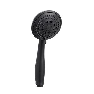 De Vielle 5 Function Black Jet Shower Head 25.8cm