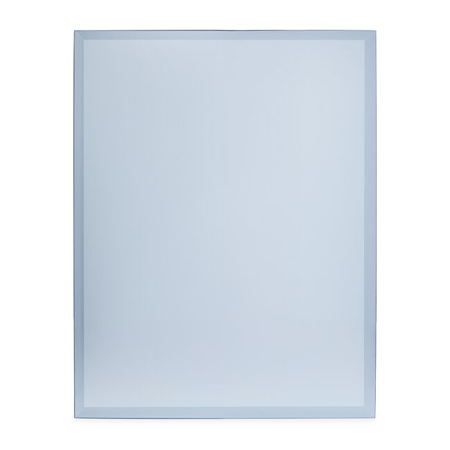 Rectangular Ensuite Bevelled Mirror 50 x 40cm