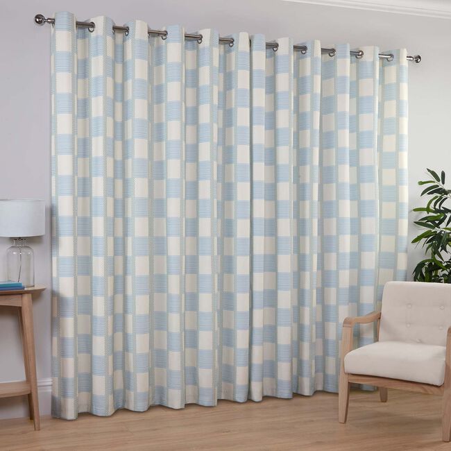 MADIGAN BLUE 66x54 Curtain