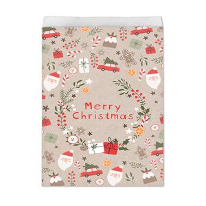 Scandi Christmas Kraft Paper Treat Bags