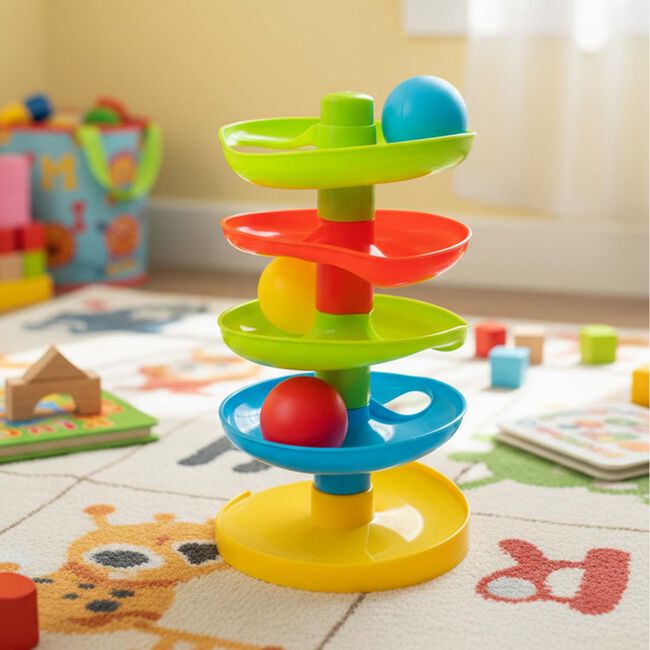First Steps 5 Tier Ball Tumble Tower