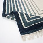 BOUCLE FRAME BLUE 140X200cm Rug