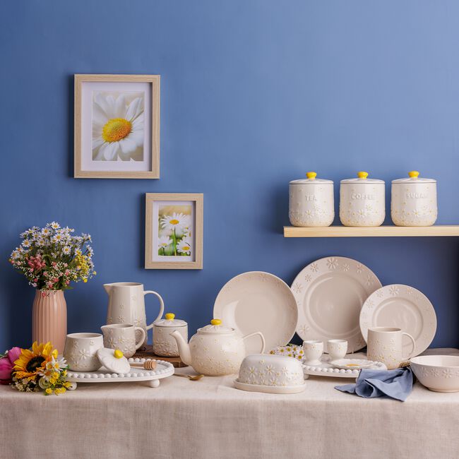 Prince & Kensington Daisy Tea Jar