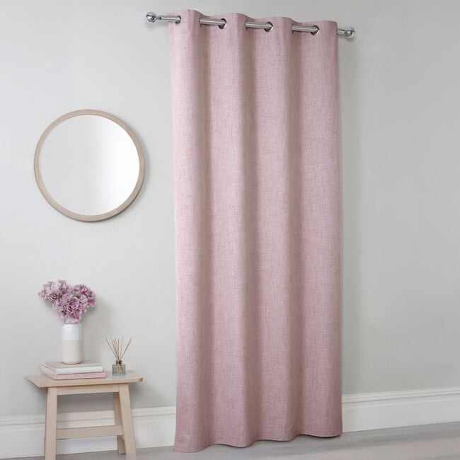 HACKNEY BLACKOUT BLUSH 135x240cm Curtain Panel 
