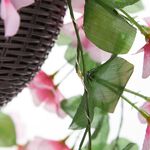 Floral Solar Hanging Basket