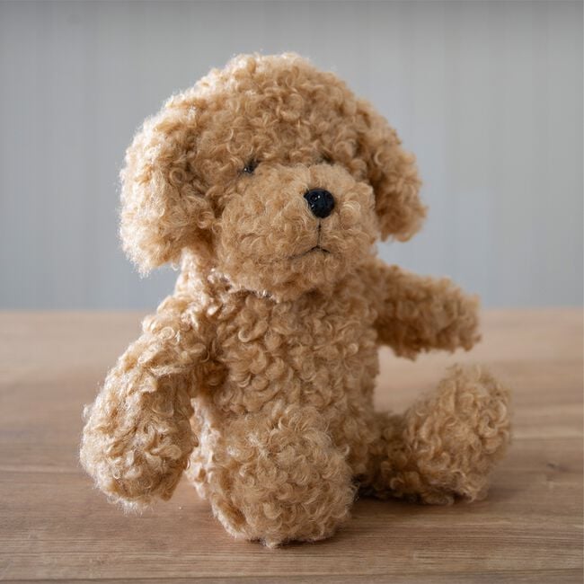 Cozy Time Hand Puppet Miniature Poodle