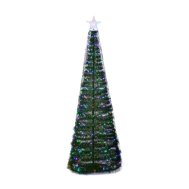 1.8M Colour-Changing Pop-up Christmas Tree