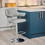 Belmont Barstool Light Grey
