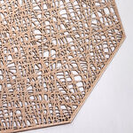 Hexagon Placemat - Gold
