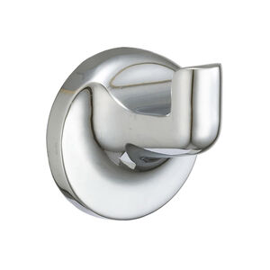 Milano Chrome Finished Single Robe Hook 