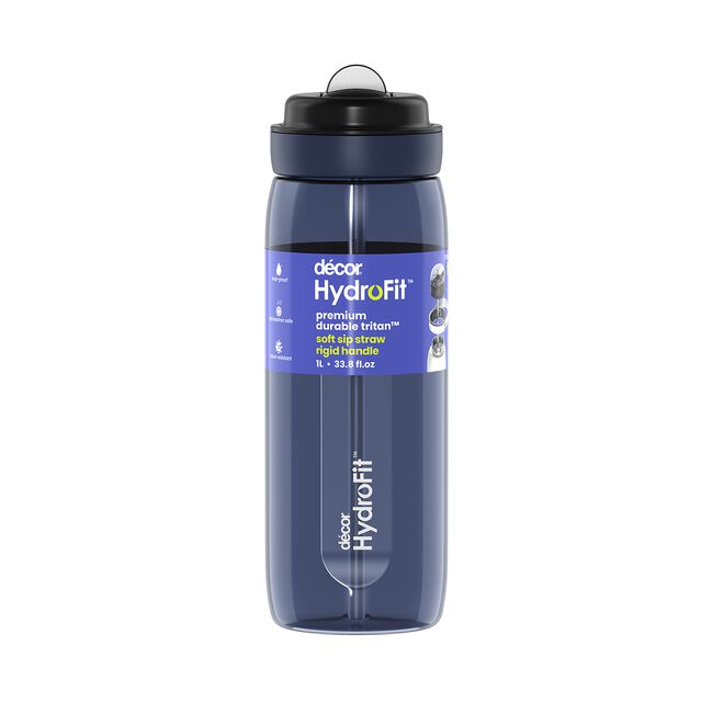 Decor Hydrofit Soft Sip 1L Tritan Bottle