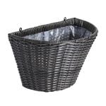 WICKER Wall Basket Grey