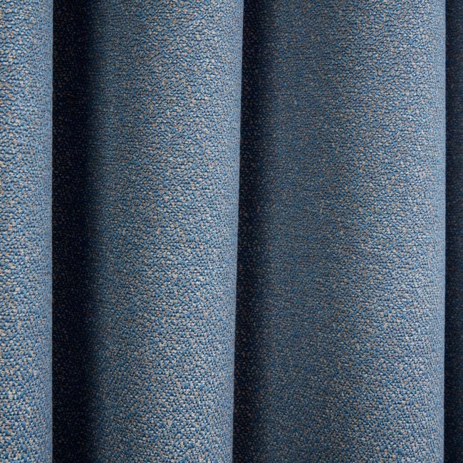 BLACKOUT & THERMAL BOUCLE NAVY 66x54 Curtain