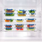 Decor Deluxe Clips Glass Container 980ml