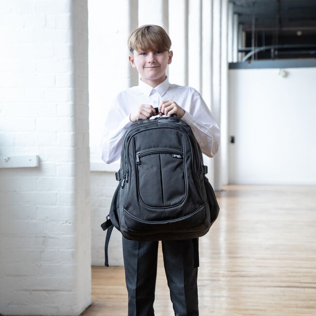 StreetSac Raven Black School Bag