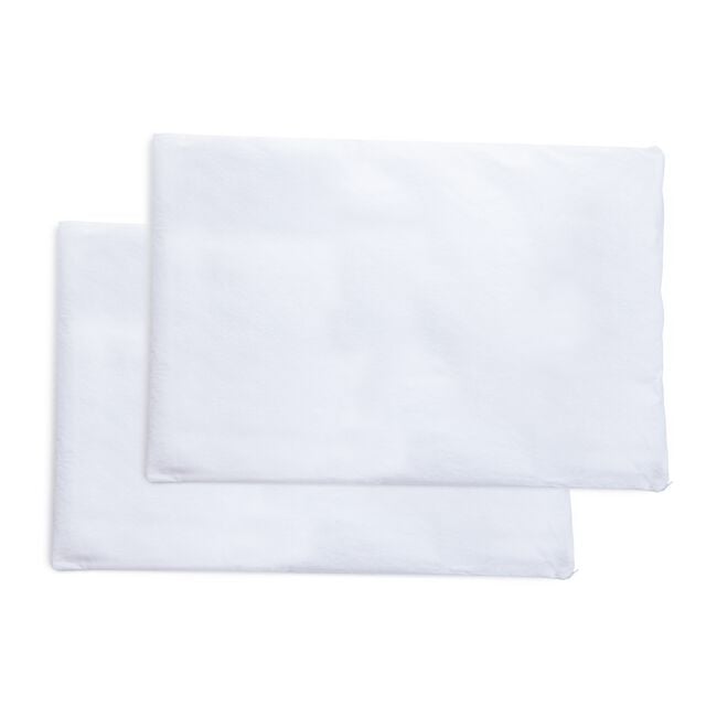 Waterproof Terry Pillowcase Protector Pair - White