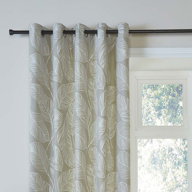 FUSION MATTEO NATURAL 66X54 Curtain 