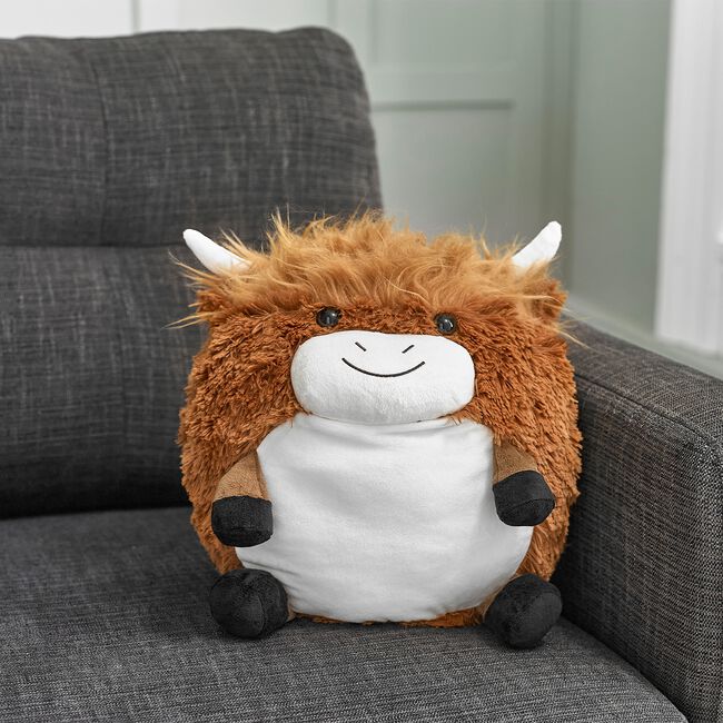 Cozy Time Giant Hand Warmer Highland Cow