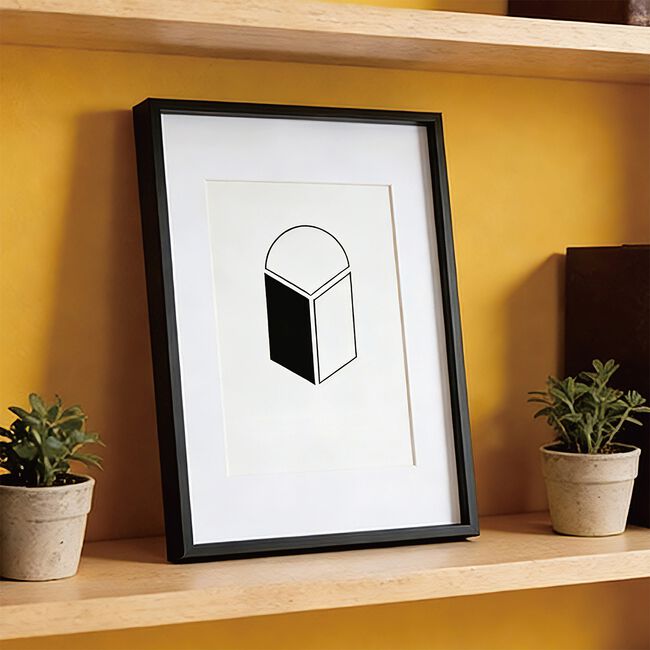 4x6''COPENHAGEN BLACK Photo Frame