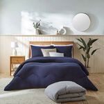COVERLESS WAFFLE NAVY SINGLE 10.5TOG Duvet