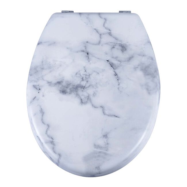White Calacatta Marble Toilet Seat Home Store + More