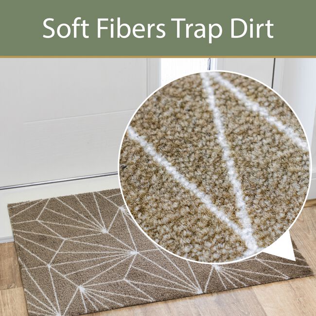 Geo Brown Mega Mat 50cm x 75cm