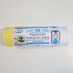  25 Pack 50L Fragranced Drawstring Sacks