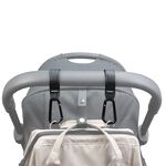 Dooky Buggy Small Hook 2pk Black