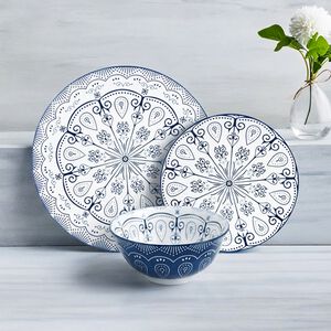 Abney & Croft Moroccan 12 Piece Dinner Set