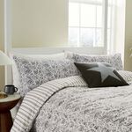 KING SIZE DUVET COVER Byron Grey / Linen